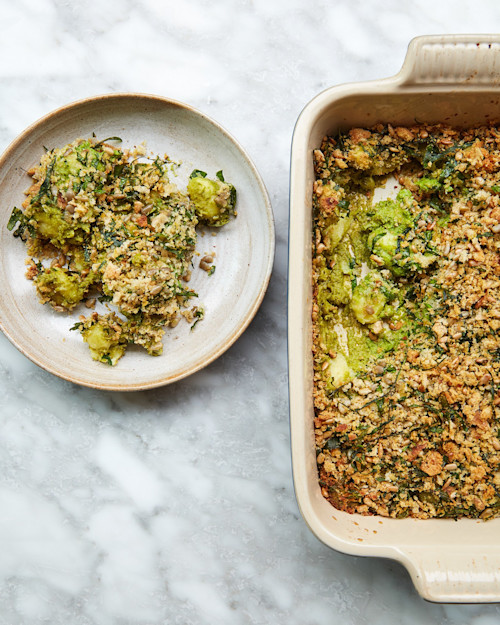 Creamy Green Gnocchi Bake