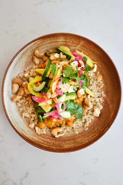 Summer Jackfruit & Chickpea Curry 
