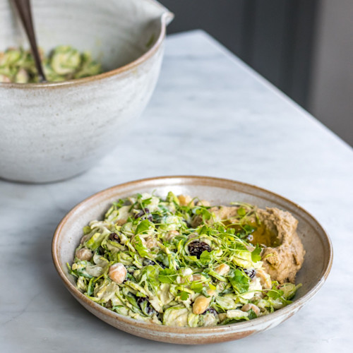 Brussels Sprout Caesar Salad