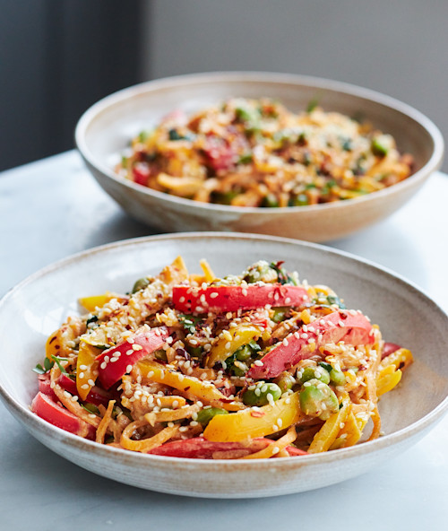Creamy Sweet Potato Noodles